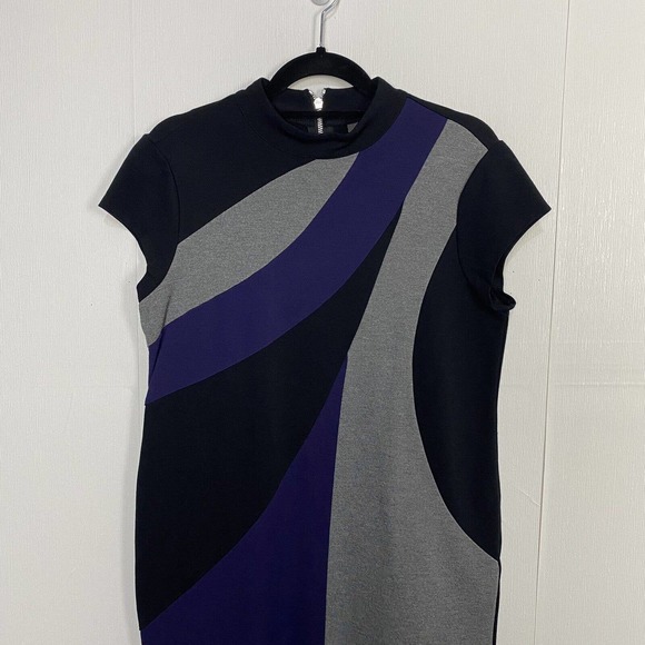 Travelers Collection By Chico’s Women’s Multicolor Swirl Pattern Dress Size 1. - Picture 2 of 10